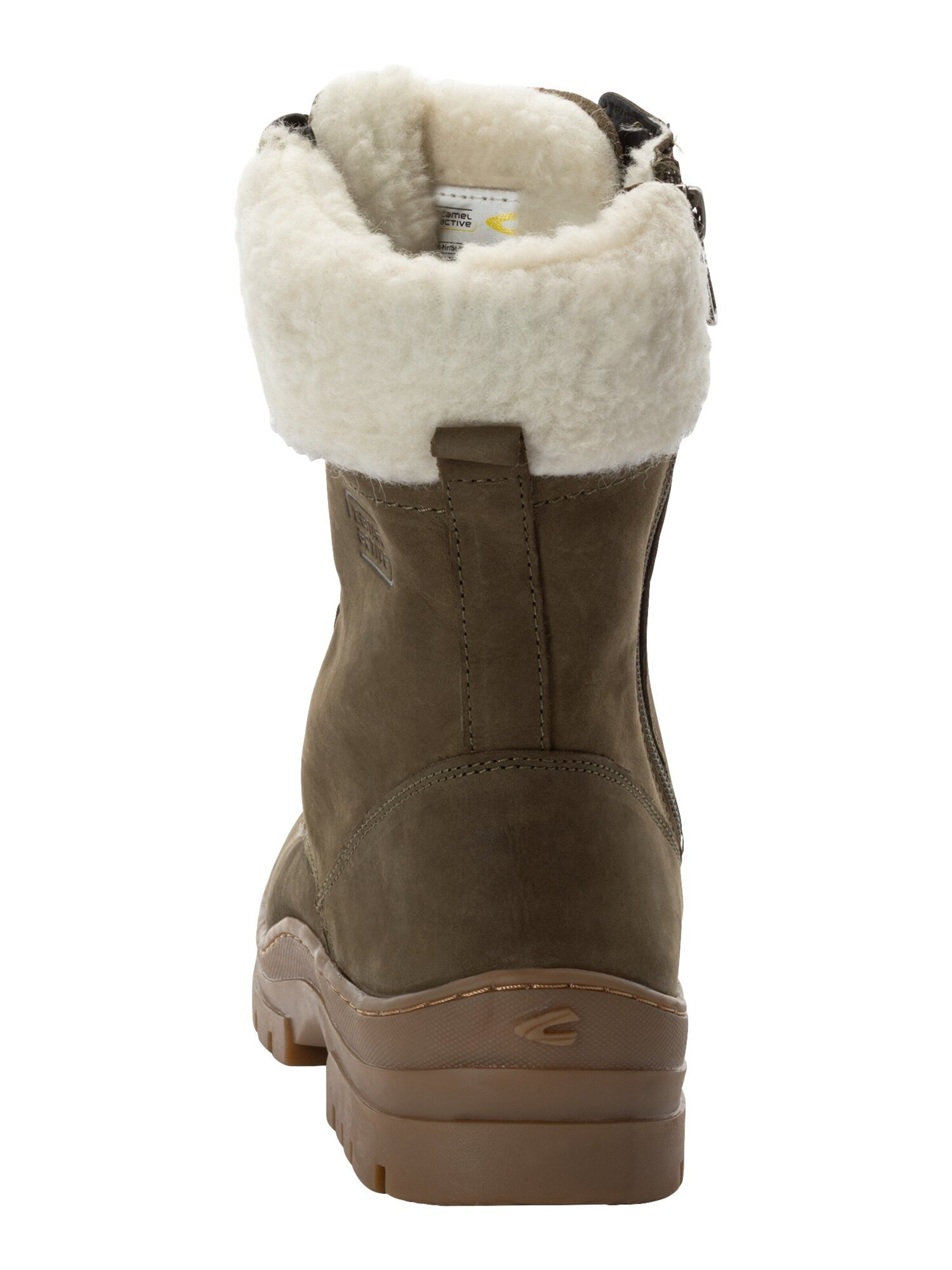 CAMEL ACTIVE Lace-Up Boots in Green