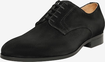 Henry Stevens Lace-Up Shoes ' Murray PD ' in Black: front