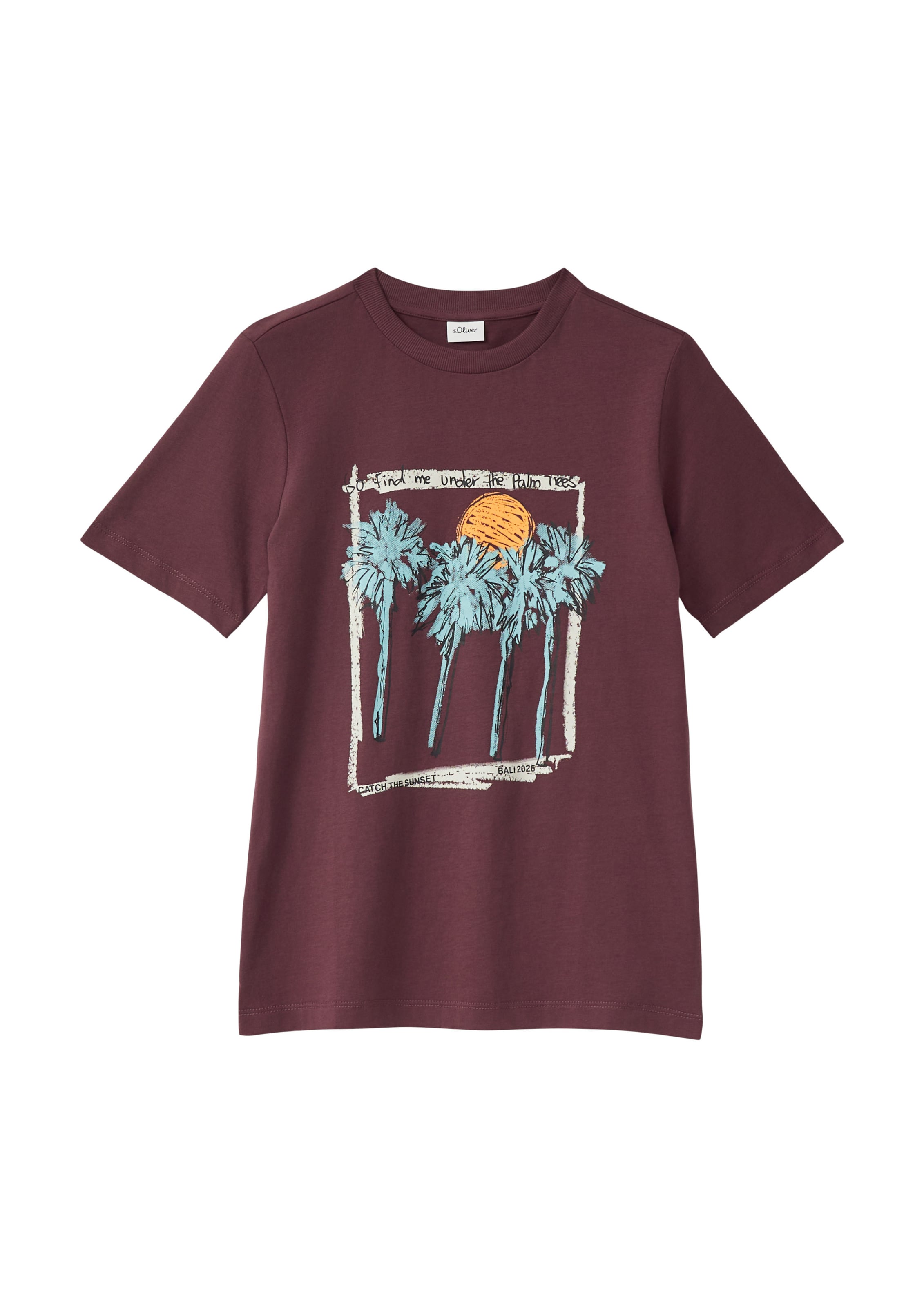 s.Oliver Shirt in Red: front