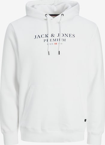 JACK & JONES Sweatshirt 'Archie' i vit: framsida