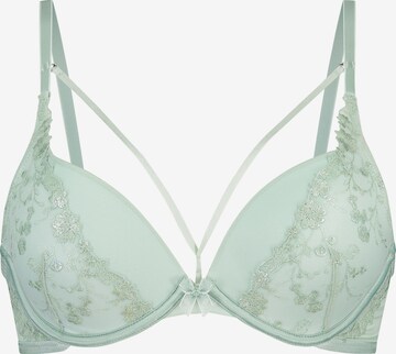 Hunkemöller Push-up Bra 'Lillia' in Green: front