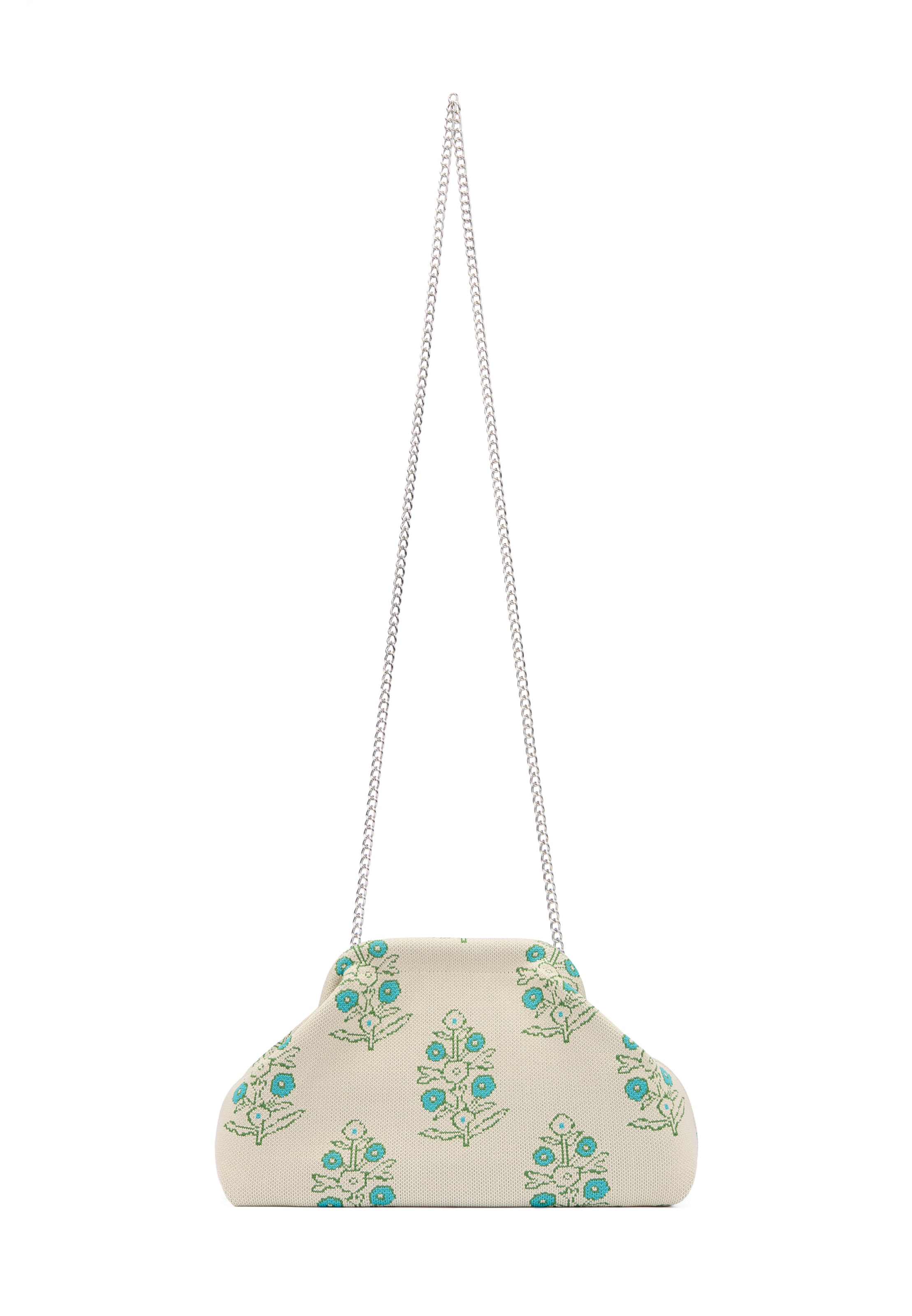 myMo at night - Bolso de noche en beige: frente
