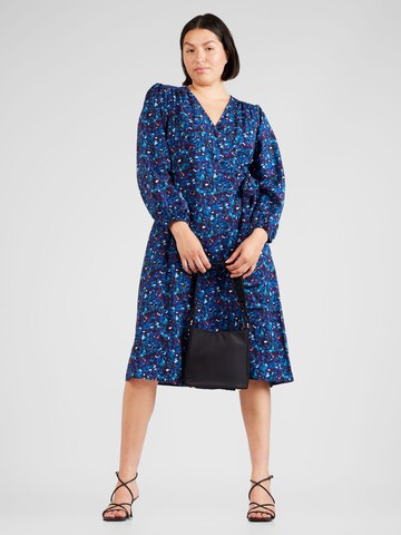 Robe 'VIZUGO WILO' EVOKED en bleu