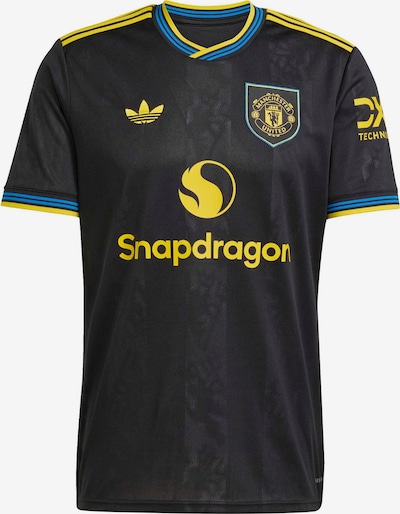 Triko 'Manchester United 25/26' iš ADIDAS PERFORMANCE, spalva – mėlyna / geltona / juoda, Prekių apžvalga