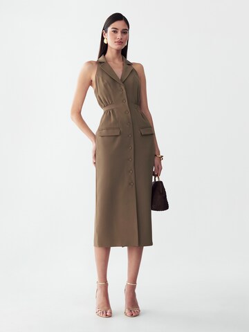 Willa - Vestido 'Lei' en marrón