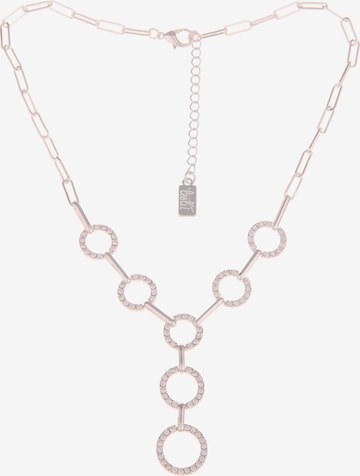 Leslii Necklace in Silver: front