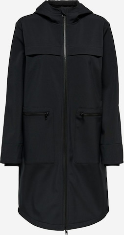 JDY Between-Season Jacket in Black: front