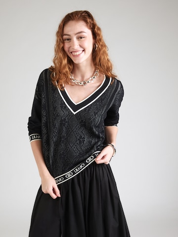 Pull-over Liu Jo en noir : devant