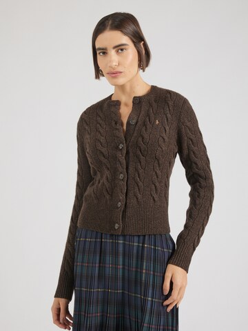 Polo Ralph Lauren Вязаная кофта в Коричневый: спереди