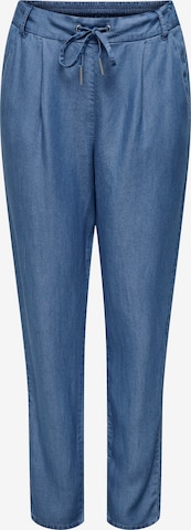 ONLY - Pantalón plisado 'ONLPoptrash' en azul: frente
