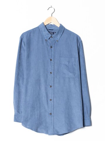 Consensus Button Up Shirt in XL in Blue: front