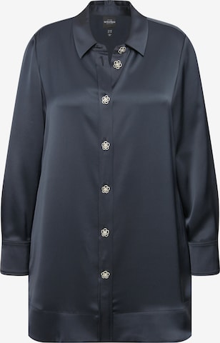 Ulla Popken Blouse in Grey: front