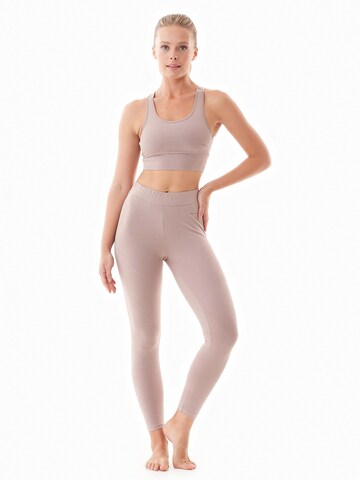 Organication Skinny Leggings in Braun