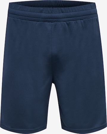 Hummel Regular Sportbroek 'Topaz' in Blauw: voorkant