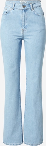 NA-KD Rozkloszowany krój Jeansy w kolorze niebieski: przód