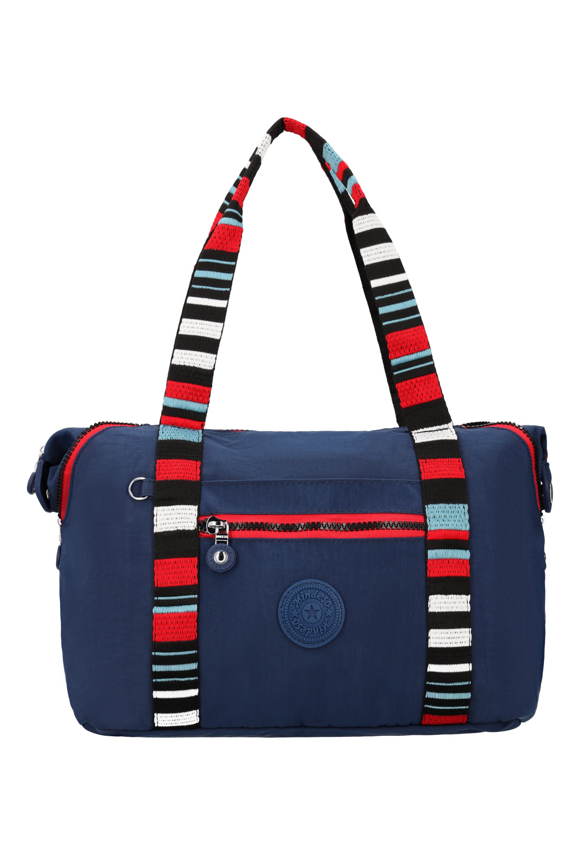 Mindesa - Mala de ombro em azul: frente