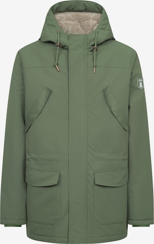 Veste d’hiver 'Festholm' Derbe en vert : devant