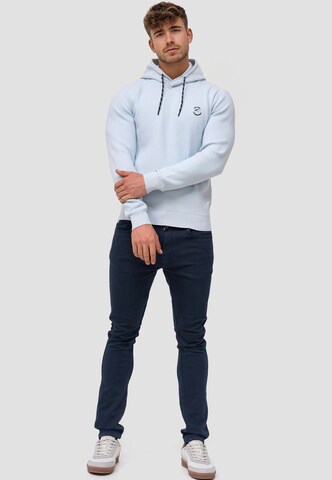 INDICODE JEANS Sweatshirt 'Longview' in Blue