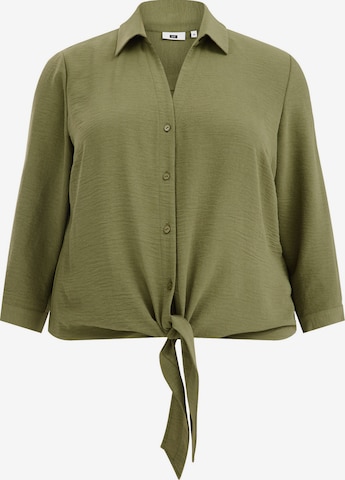 WE Fashion - Blusa em verde: frente