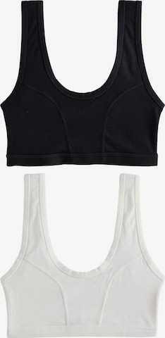 Next Bustier Rintaliivi 'Kind To Skin' värissä musta: etupuoli