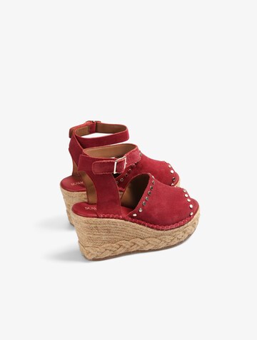 Scalpers Sandal 'Sunny' in Red