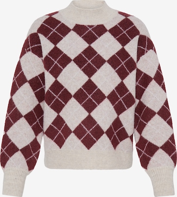 ICHI Pullover 'IHEDEEN' in Beige: Vorderseite