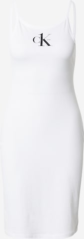 Calvin Klein Swimwear Nattlinne i vit: framsida