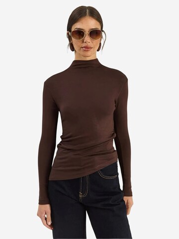 Camicia da donna di Bianco Lucci in marrone