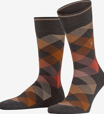 BURLINGTON Socks 'Newcastle' in Brown: front