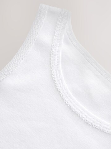 Next - Camiseta térmica en blanco
