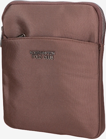 Sac à bandoulière Northampton Polo Club en marron : devant