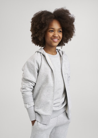 Veste de survêtement ' Huppuri ' Reima en gris : devant