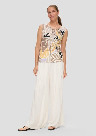 T-shirt s.Oliver BLACK LABEL en beige