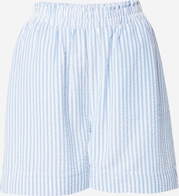 Regular Pantalon 'Alya' ONLY en bleu : devant