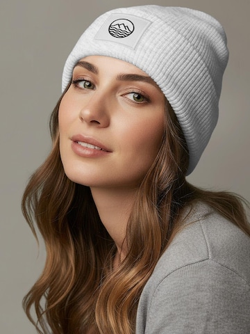 Neverless Beanie 'Mountain' in Grey