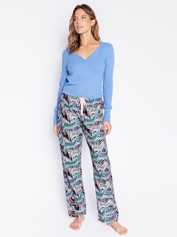 Pantalon de pyjama 'Flannels' PJ Salvage en mélange de couleurs