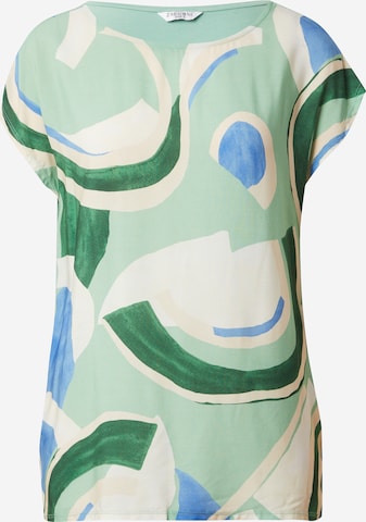 ZABAIONE - Blusa 'Ri44a' en verde: frente