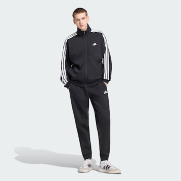 ADIDAS SPORTSWEAR - Fato de treino em preto: frente