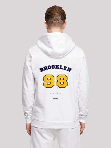 F4NT4STIC Sweatshirt 'Brooklyn 98 NY' in White