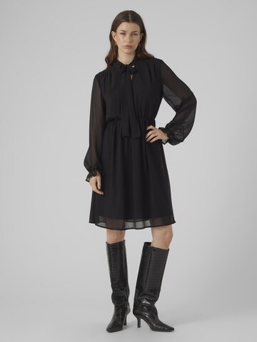 VERO MODA Shirt Dress 'VIGGA' in Black