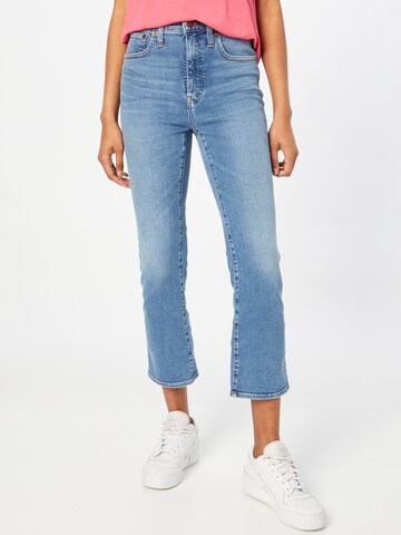 Bootcut Jeans 'CALI' de la Madewell pe albastru: față