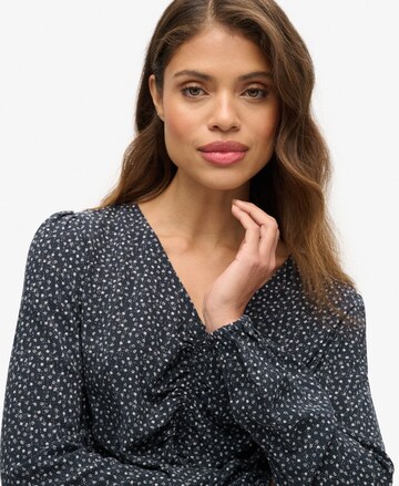 Superdry Blouse 'Vintage' in Blauw