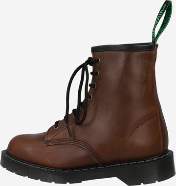 Solovair Lace-Up Boots in Brown