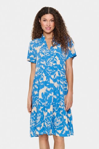 Robe SAINT TROPEZ en bleu : devant