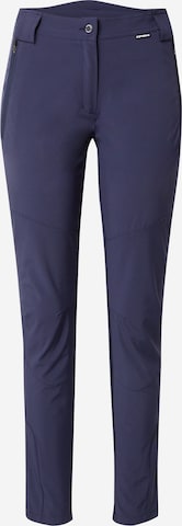 ICEPEAKSlimfit Hlače za vanjske uvjete 'DORAL' - plava boja: prednji dio