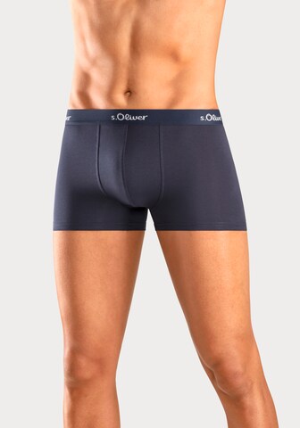 s.Oliver Boxer shorts in Blue: front