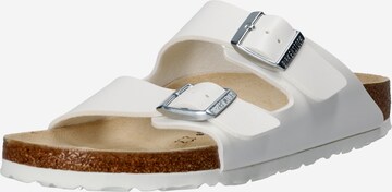 BIRKENSTOCK Pantofle 'Arizona' – bílá: přední strana