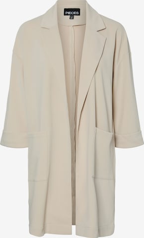 PIECES Pletený kabátek 'PCDAISY' – šedá: přední strana