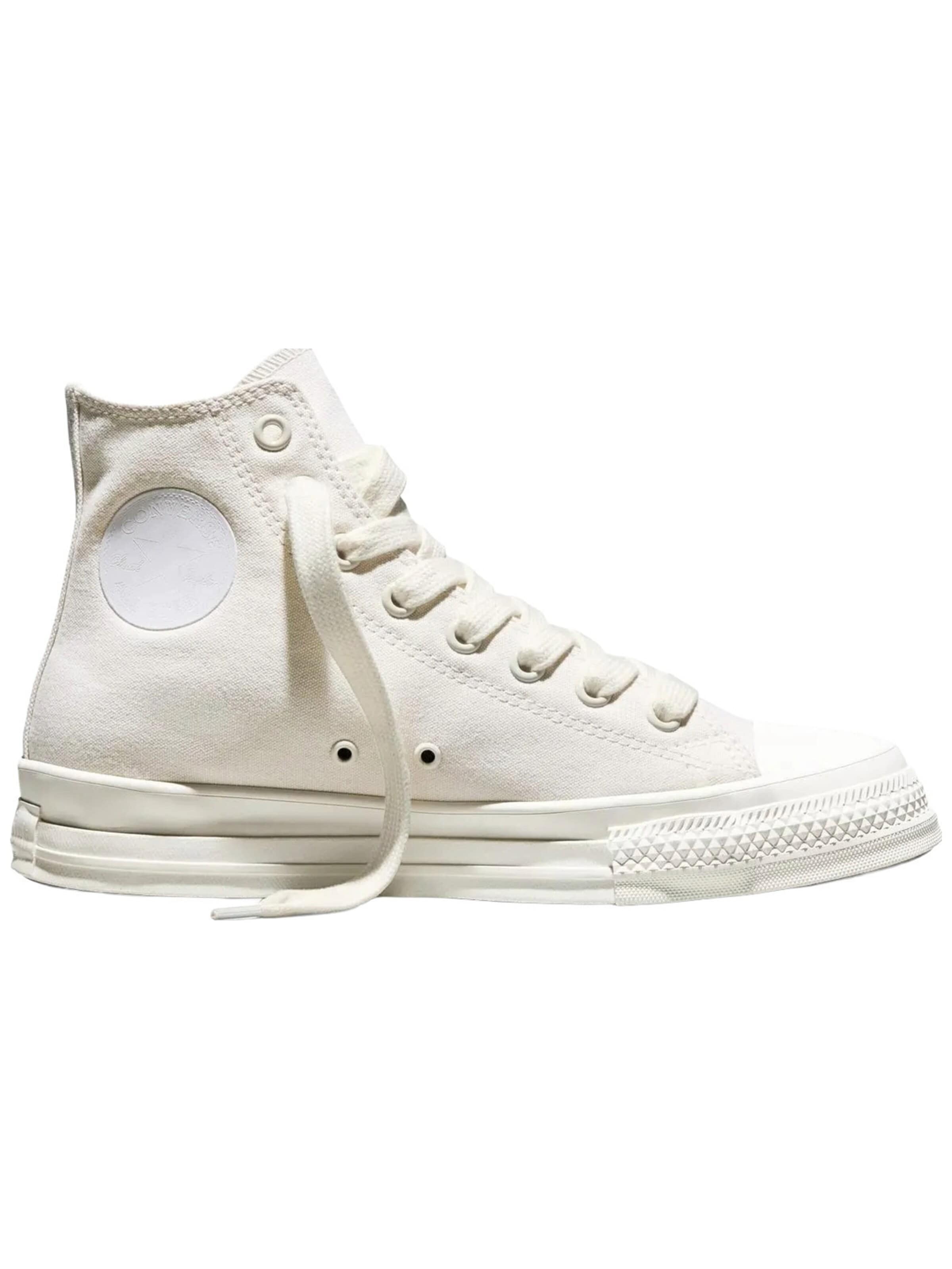 Baskets hautes 'Chuck Taylor Throwback' CONVERSE en blanc : devant