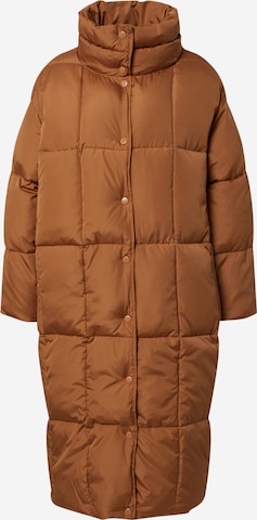 EDITED Winter Coat 'Momo' in Brown: front